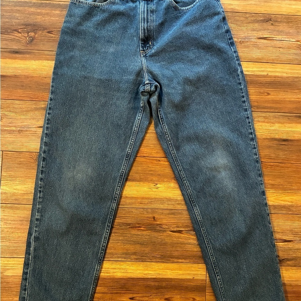 Vintage 90s L.L. Bean Original Fit Natural Jeans Women’s 12 MT High Rise USA - Picture 2 of 13